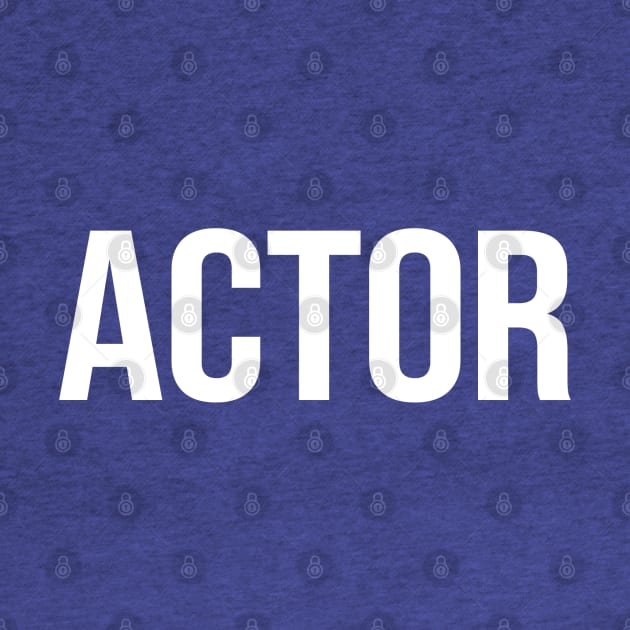 Actor by ShopBuzz